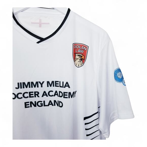 JIMMY MELIA Soccer Fútbol Academy England Jersey #7 Phillips - Size XL - Picture 2 of 9